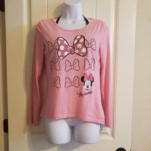 Disney Minnie Mouse Long Sleeve Soft Tee